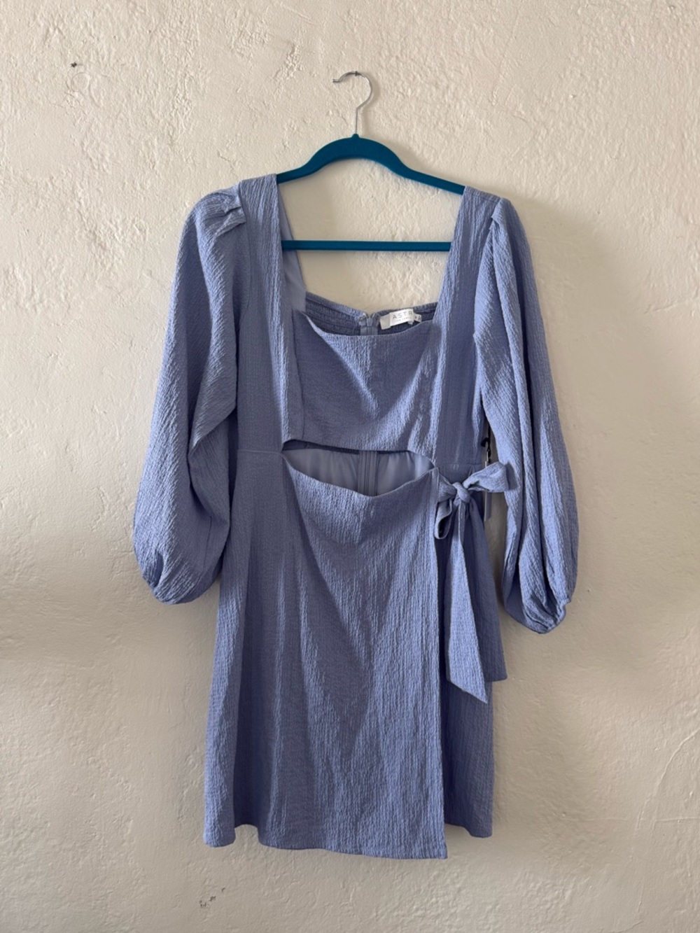 NWT ASTR the Label Periwinkle Mini Dress (size Medium)